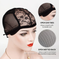 Verstellbare Lace Frontal Mesh Glueless Weaving Perückenkappe